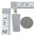Turquoise Southwest Jewelry Silver Pendant AX47904